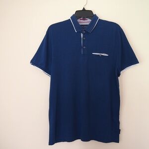 Ted Baker London Derry Slim Fit Polo Size 4 (L)